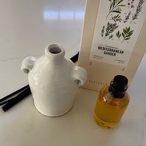 Pottery Barn Emery Earthenware with Botanical Design